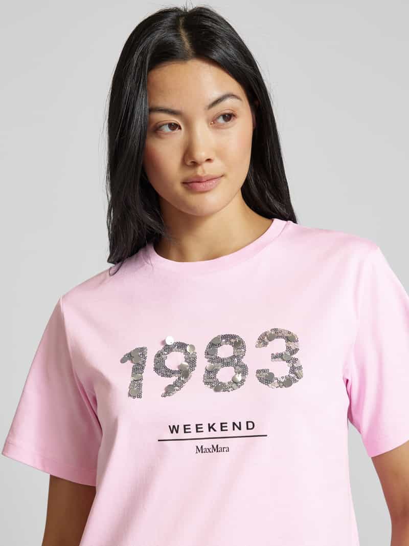 Weekend Max Mara T-shirt met ronde hals model 'CABINA'
