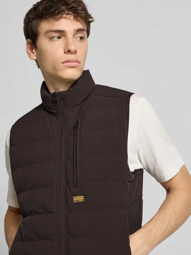 G-Star Raw Bodywarmer met opstaande kraag
