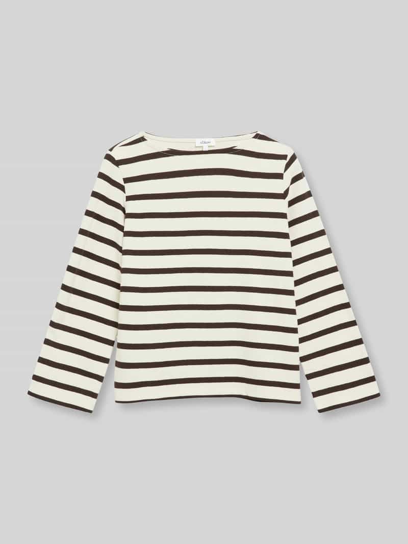 S.Oliver RED LABEL Sweatshirt met boothals