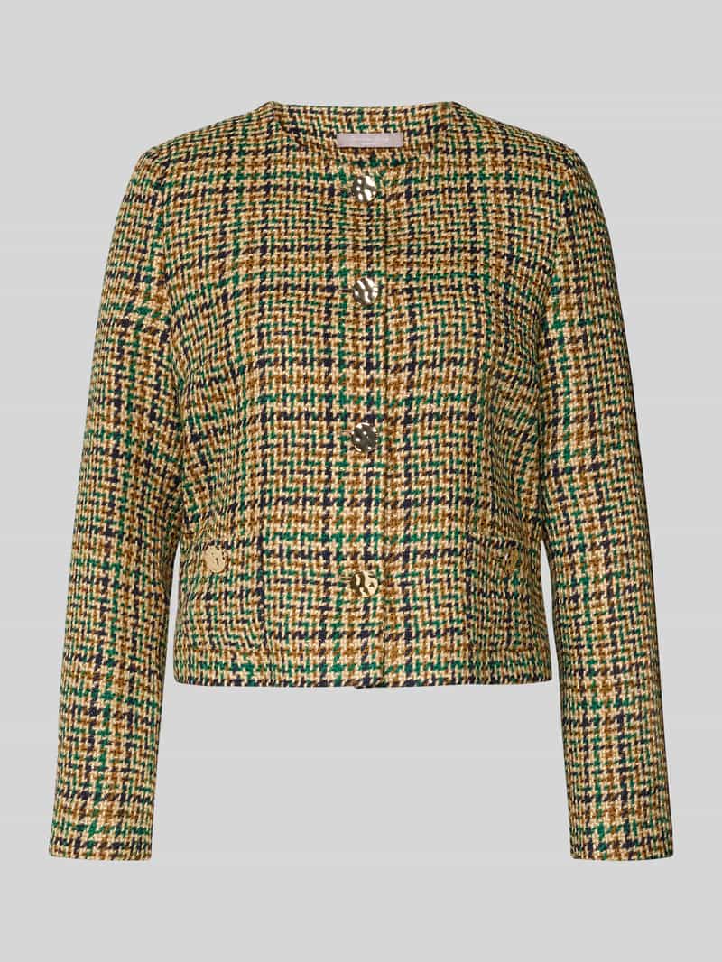 Christian Berg Woman Selection Regular fit blazer met wol