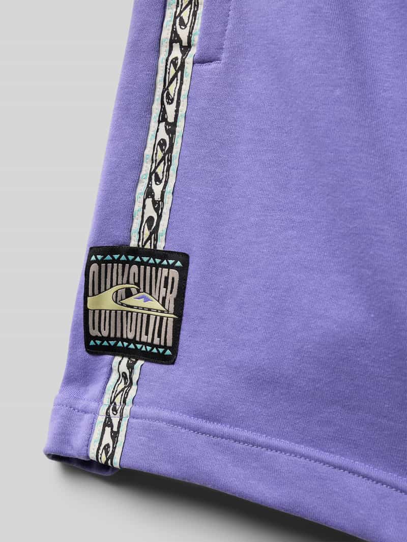 Quiksilver Sweatshorts met elastische band model 'GLOBAL HEAT'