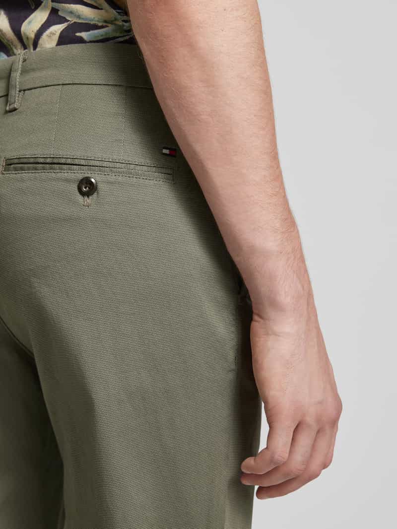 Tommy Hilfiger Regular fit chino met achterzakken