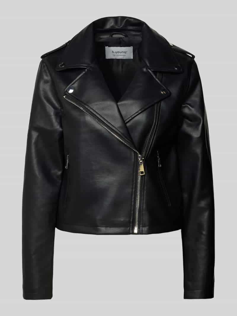 b.Young Bikerjack in leerlook model 'Acomy'