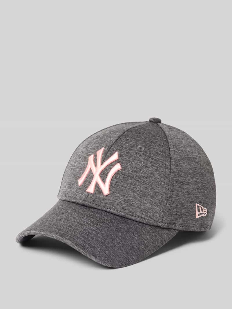 Baseballpet met verstevigde klep en stitchings