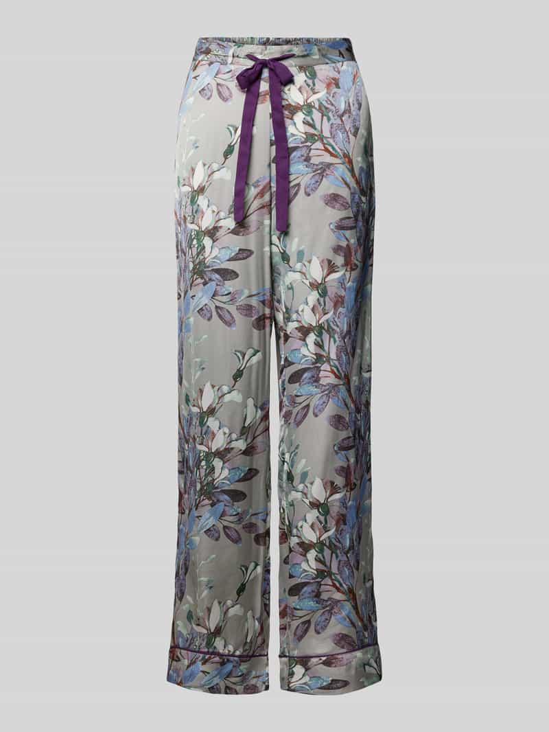 CCDK Copenhagen Relaxed fit pyjamabroek met strikdetail model 'Janet'