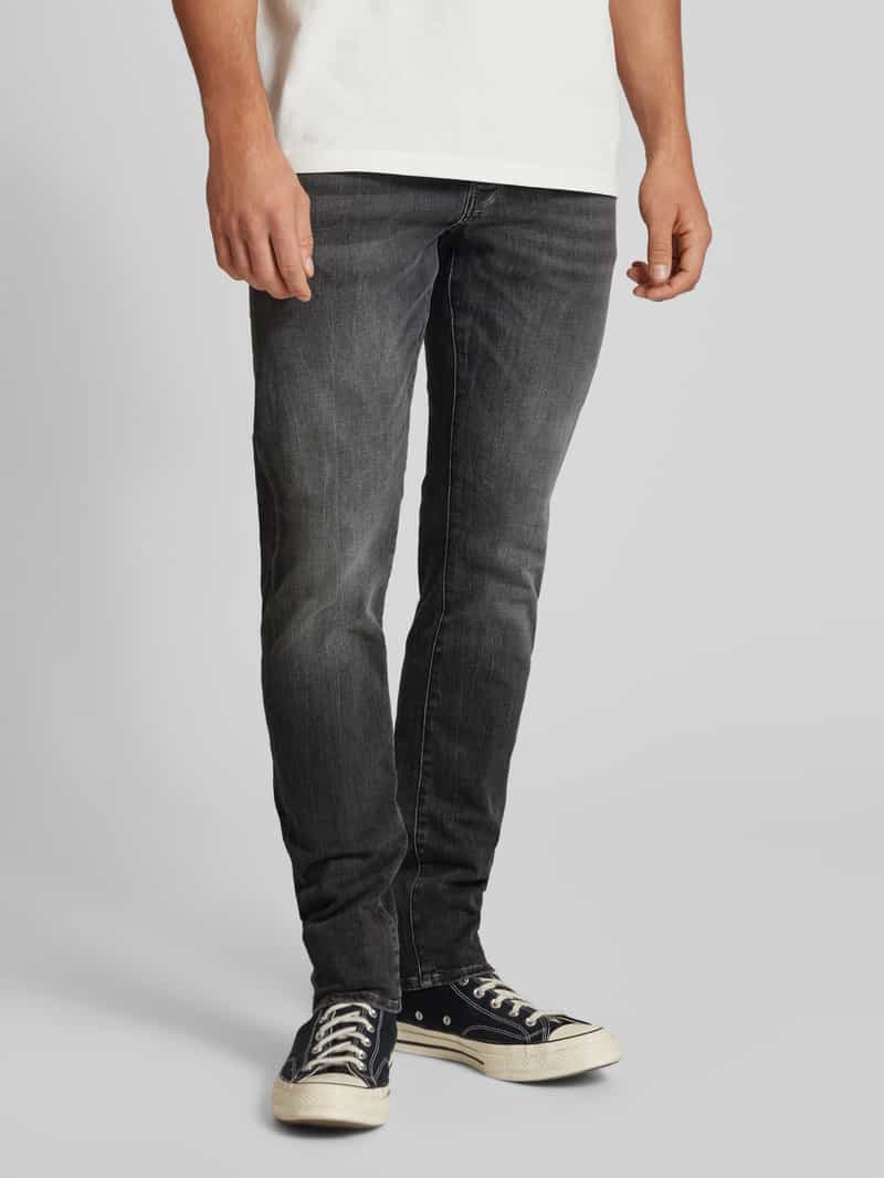 G-Star 3301 slim fit jeans faded black magnet, foto 4