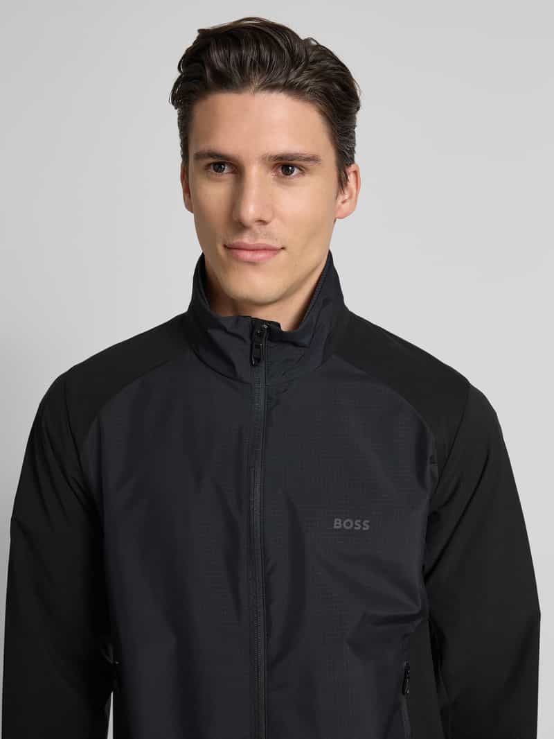 BOSS Green Jack met opstaande kraag model 'Putt'