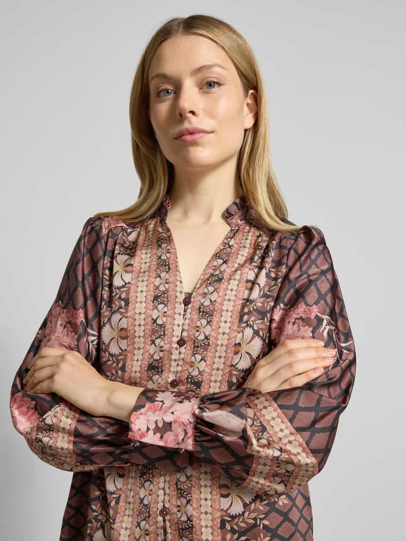 NEO NOIR Overhemdblouse met knoopsluiting model 'Massima'