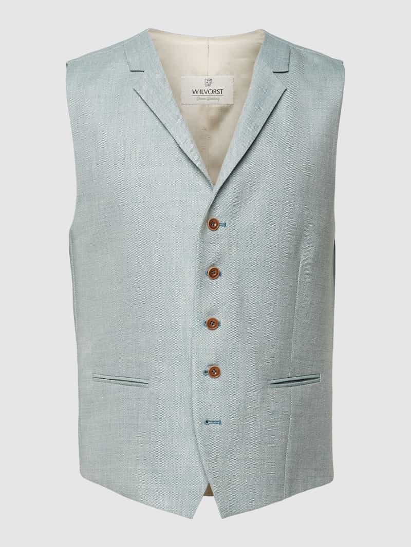 Wilvorst Gilet met fijn motief