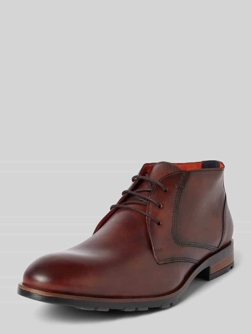 Lloyd Leren derbyschoenen met siernaden, model 'JEFFREY'