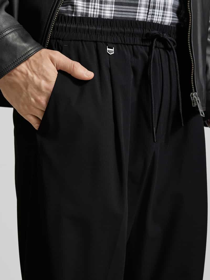 Antony Morato Straight leg stoffen broek met elastische band
