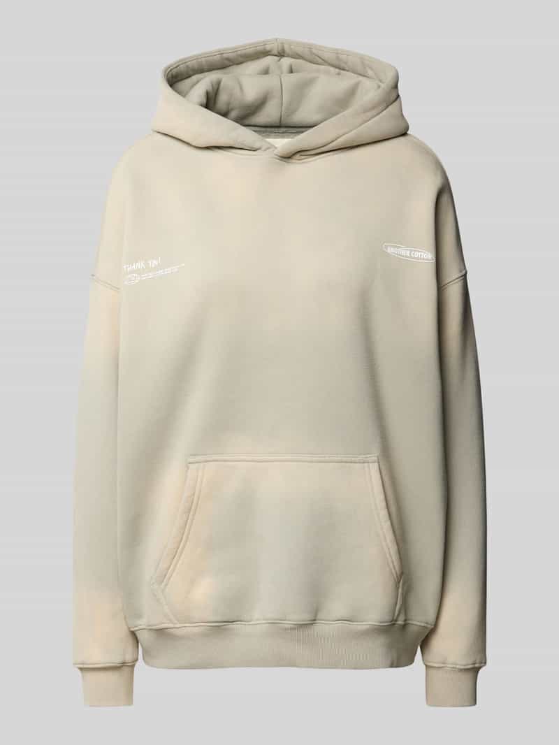 ANOTHER COTTON LAB Oversized hoodie met statement- en labelprint