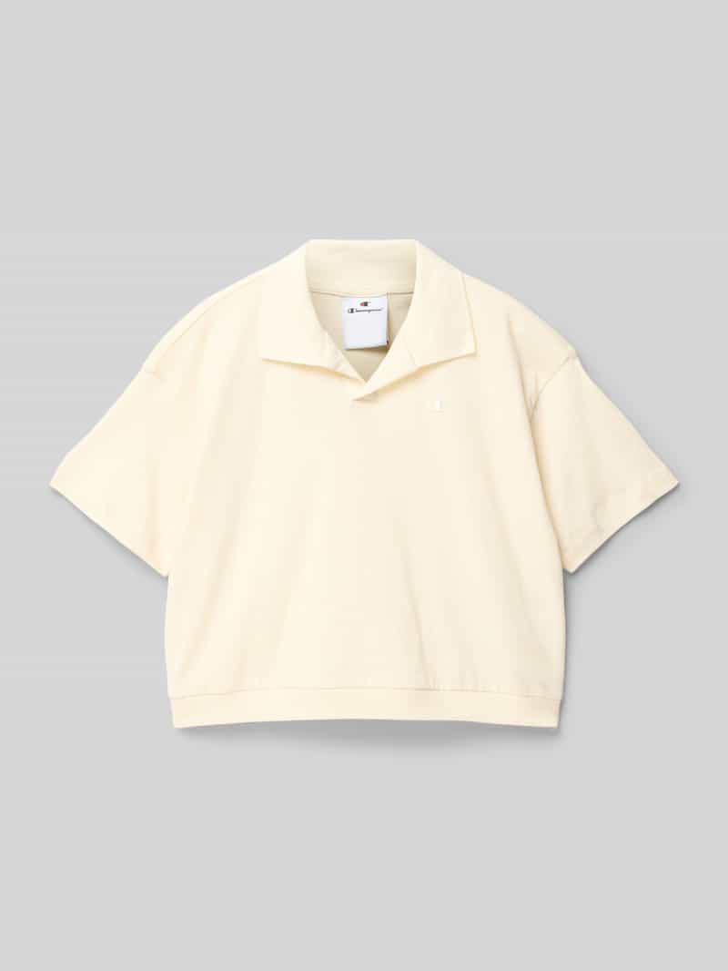Champion T-shirt met platte kraag