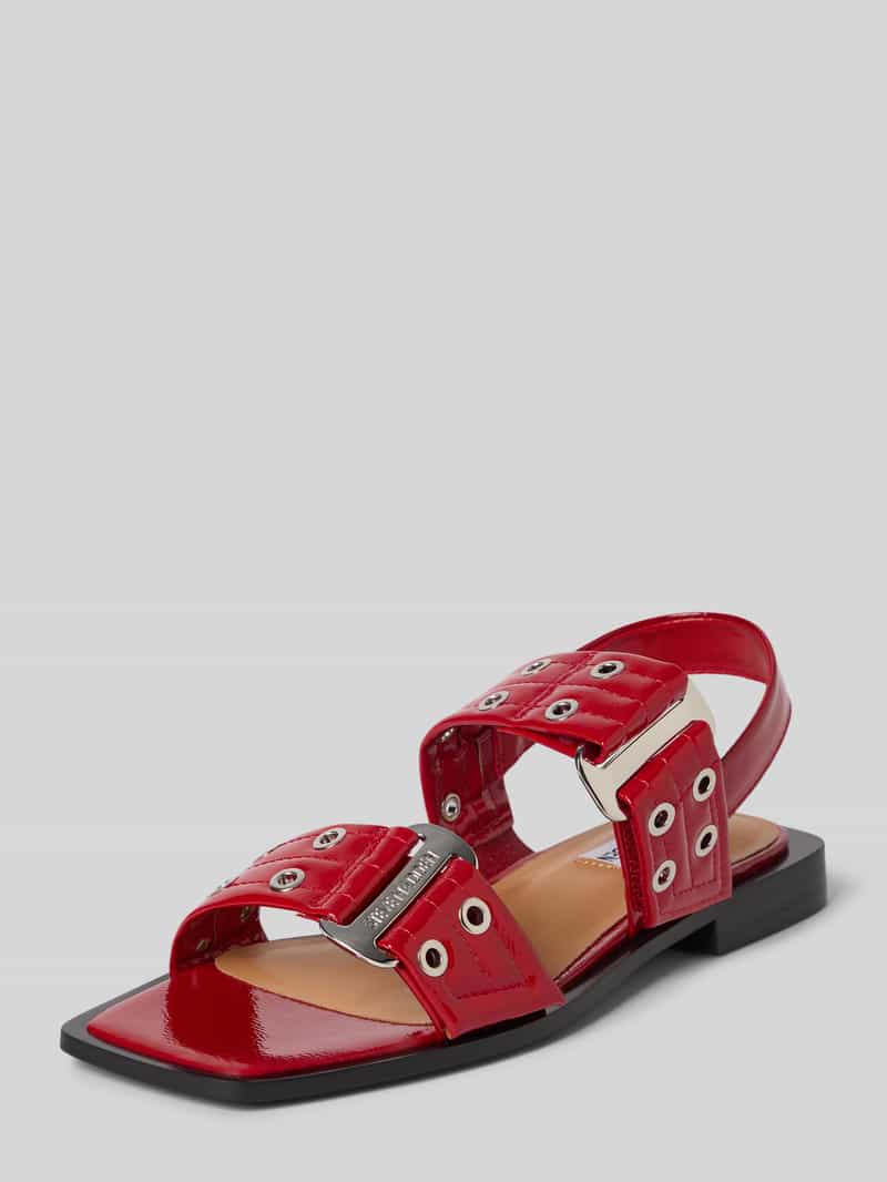 Steve Madden Sandalen mit Ziernieten Modell 'SARIA' in Rot, Größe 40 158183940