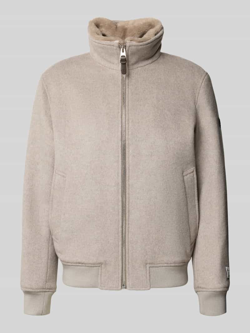 JOOP! COLLECTION Regular fit blouson van wolmix met kasjmier-aandeel