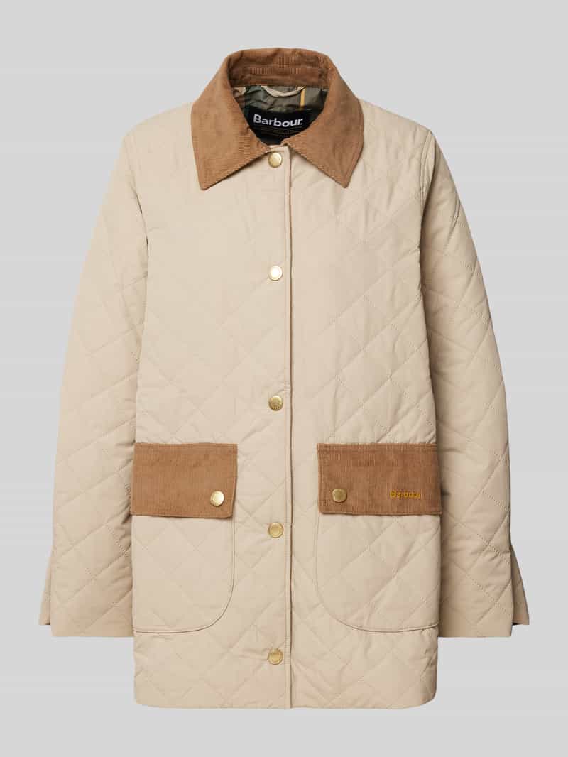 Barbour Jack met doorgestikte naden model 'CORINNE'