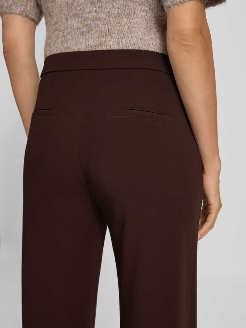 RAFFAELLO ROSSI Wide leg broek met steekzakken model 'Palina'