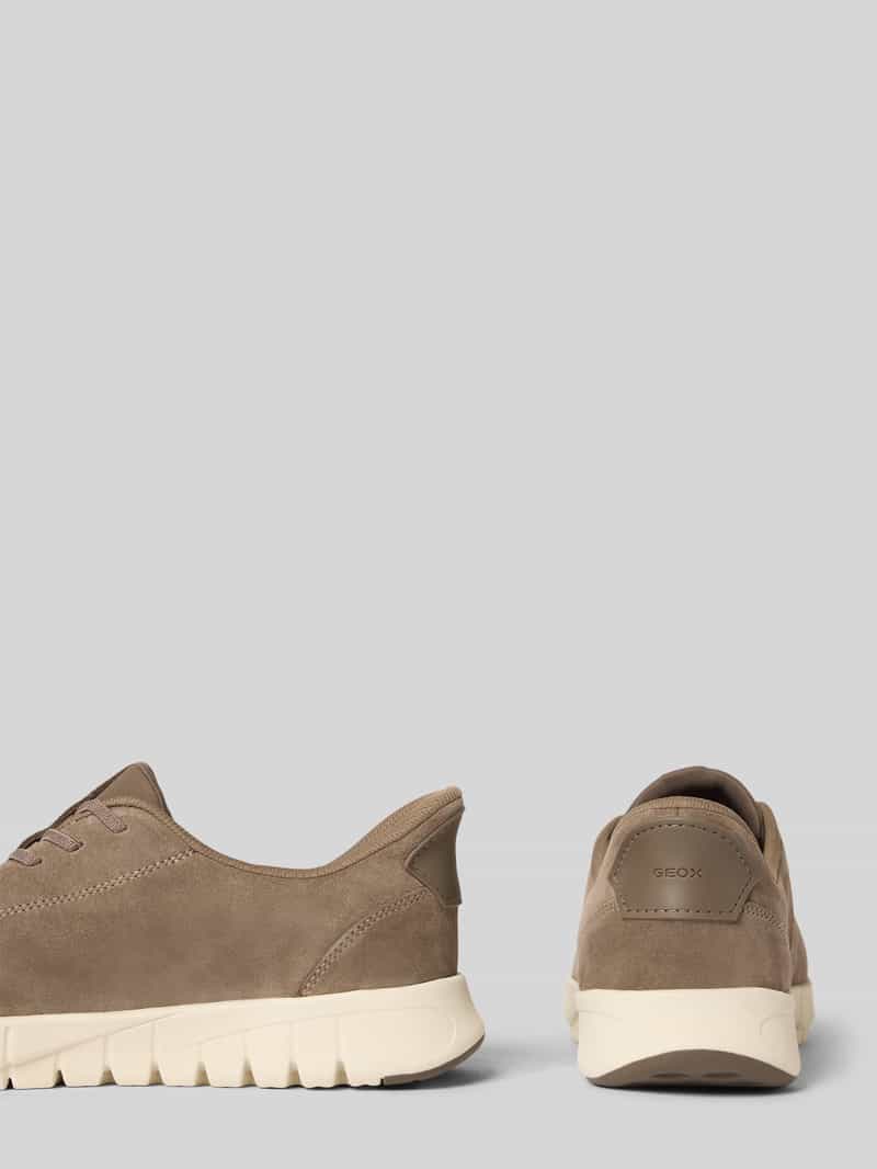 Geox Leren sneakers met labeldetail model 'FLEXTRIDE PLUS'