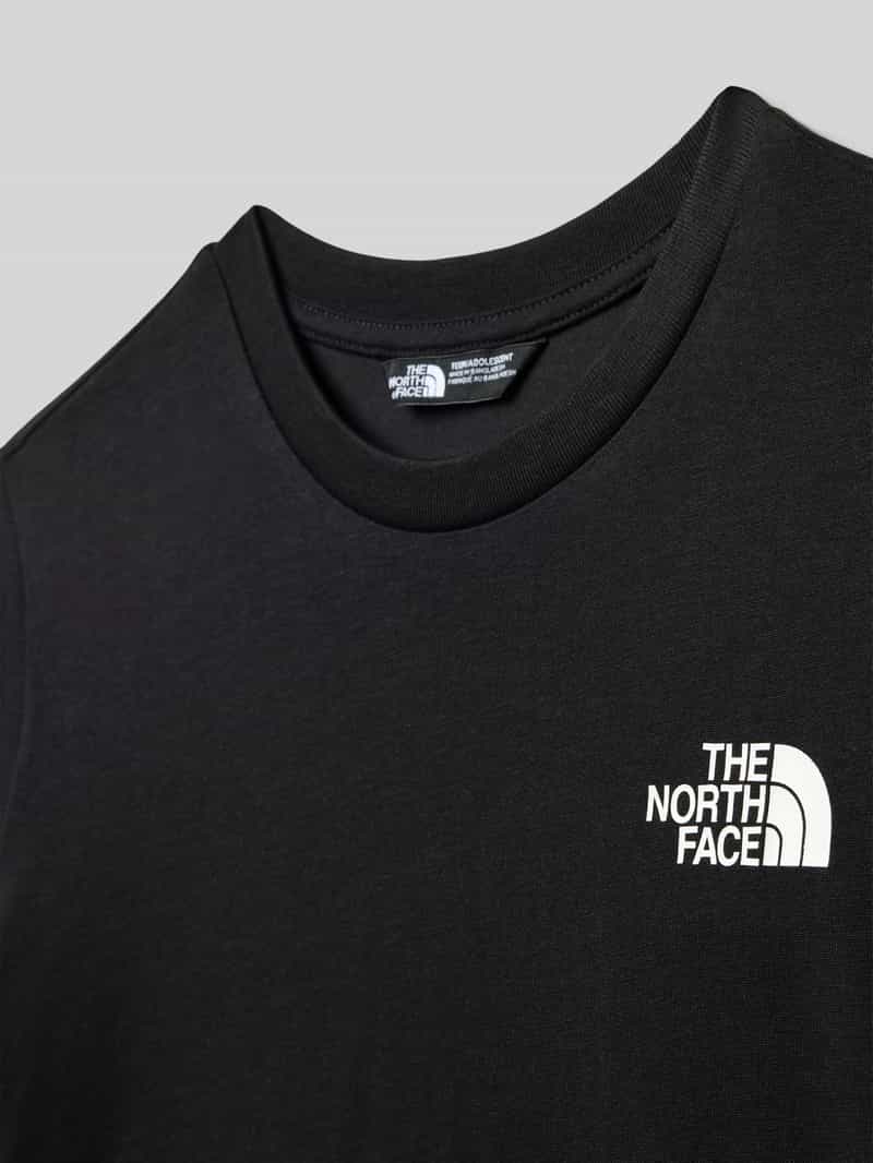 The North Face Regular fit T-shirt met logoprint model 'DOME'