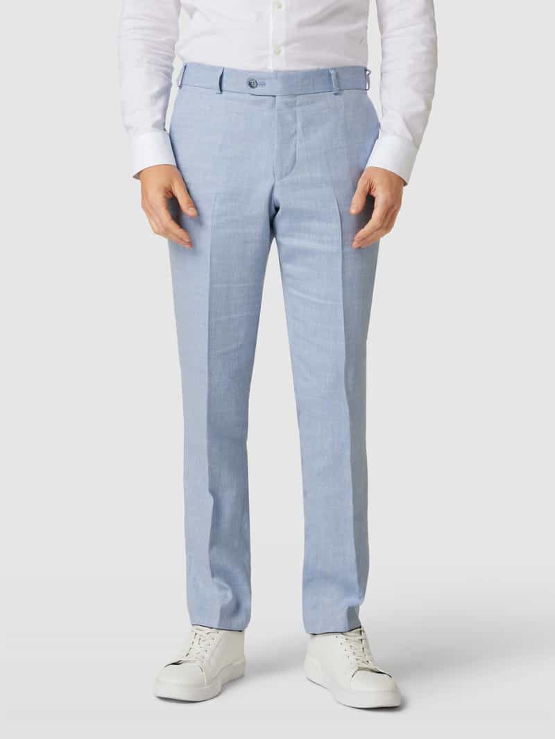 Broek met persplooien Wilvorst