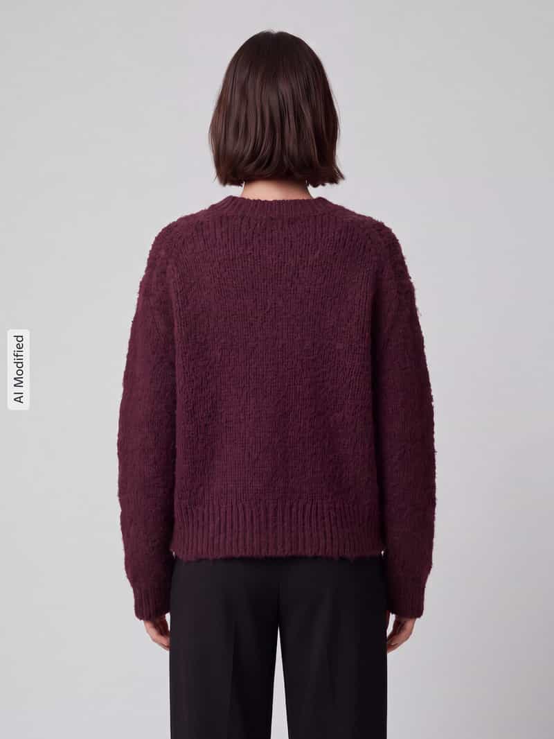 Marc O'Polo DENIM Regular fit gebreid jack van scheerwolmix met alpaca-aandeel