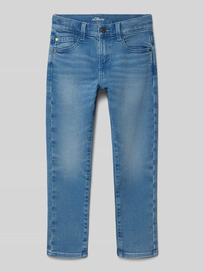 s.Oliver RED LABEL Regular fit jeans van katoenmix model 'PELLE'