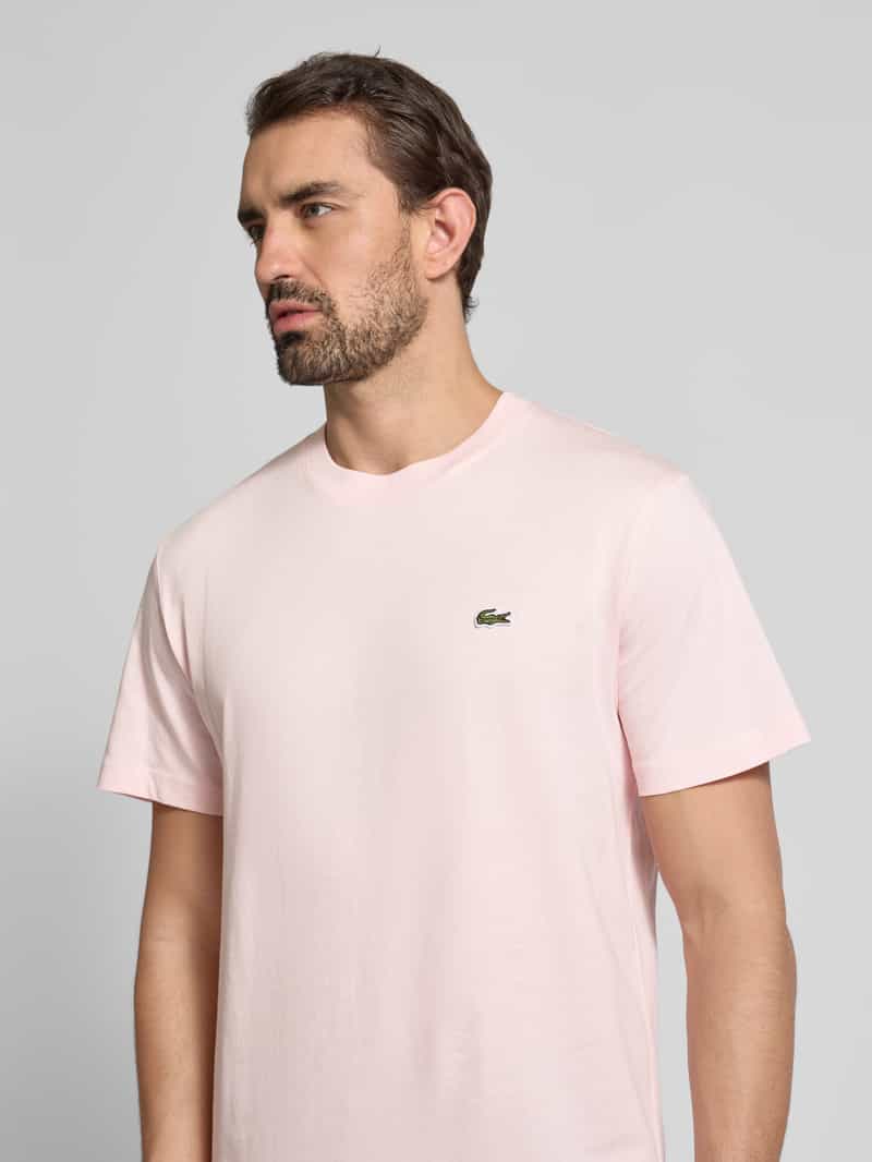 Lacoste Regular fit T-shirt van puur katoen