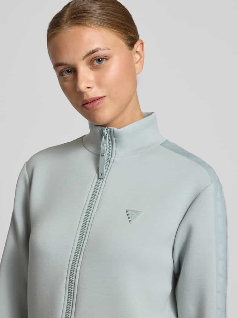 Guess Activewear Sweatjack met labelapplicatie model 'NEW ALLIE'