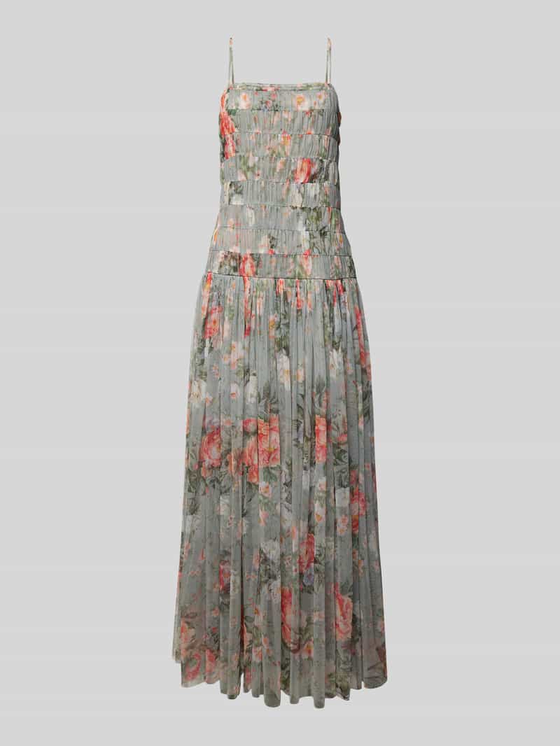 Lace & Beads Avondjurk met smokdetails