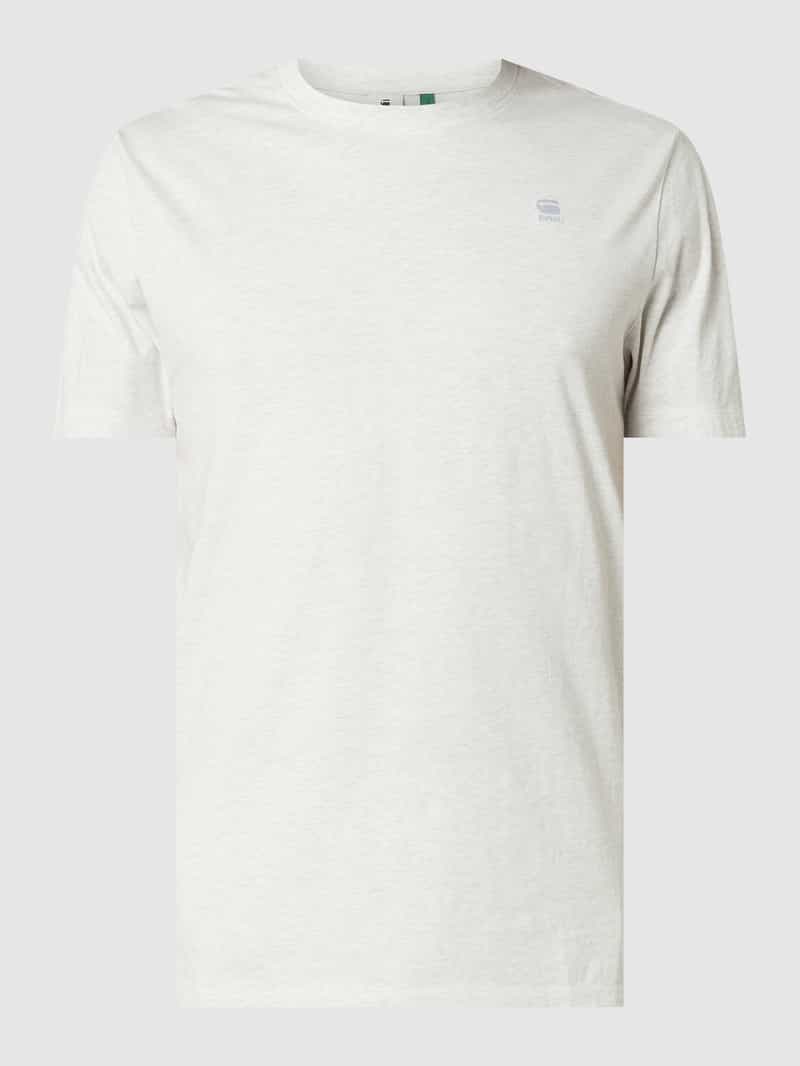 Regular fit t-shirt van puur katoen