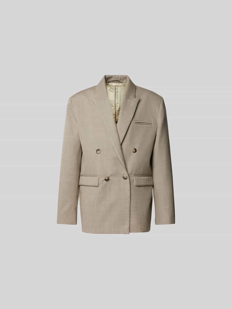 Regular fit colbert van zuivere wol