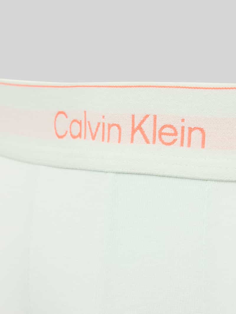 Calvin Klein Underwear Boxershort met logostitching in een set van 3 stuks model 'Low Rise'