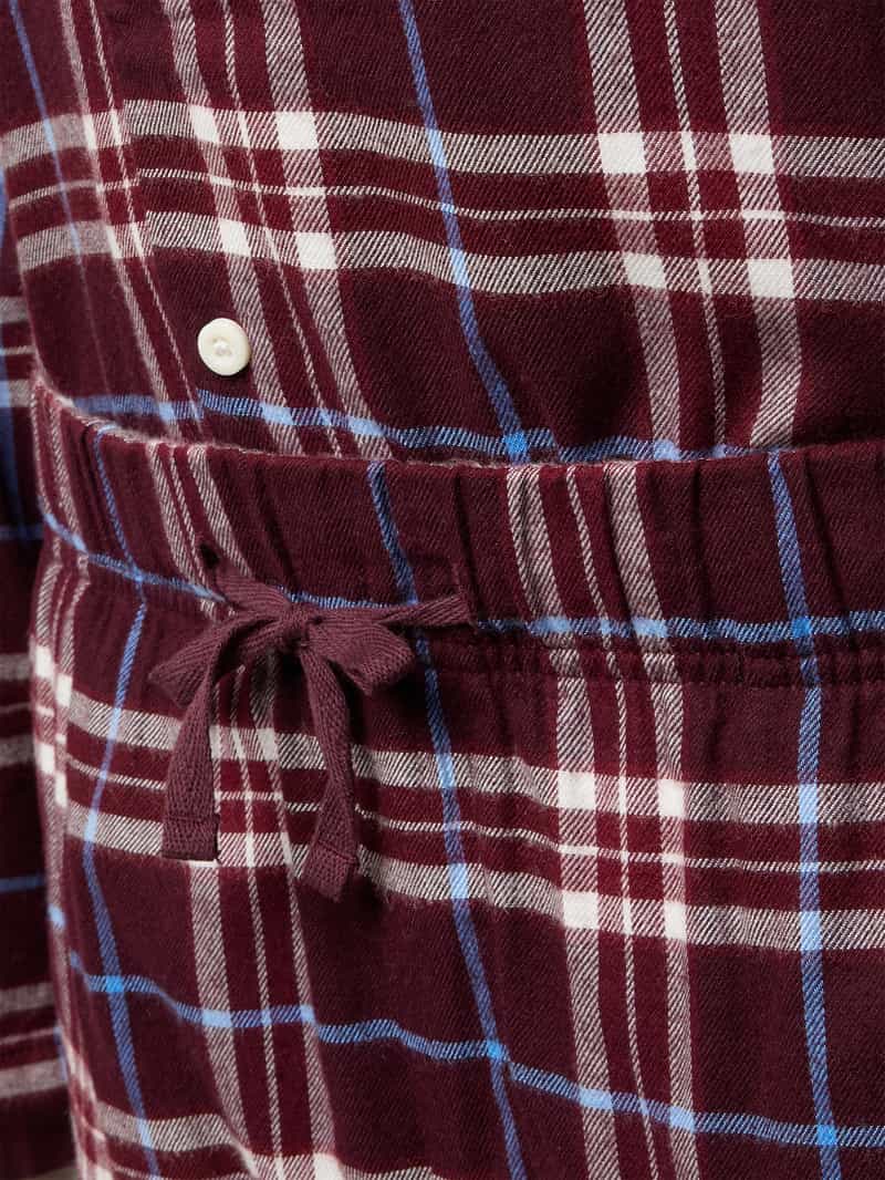 Tommy Hilfiger Relaxed fit pyjama van katoenmix