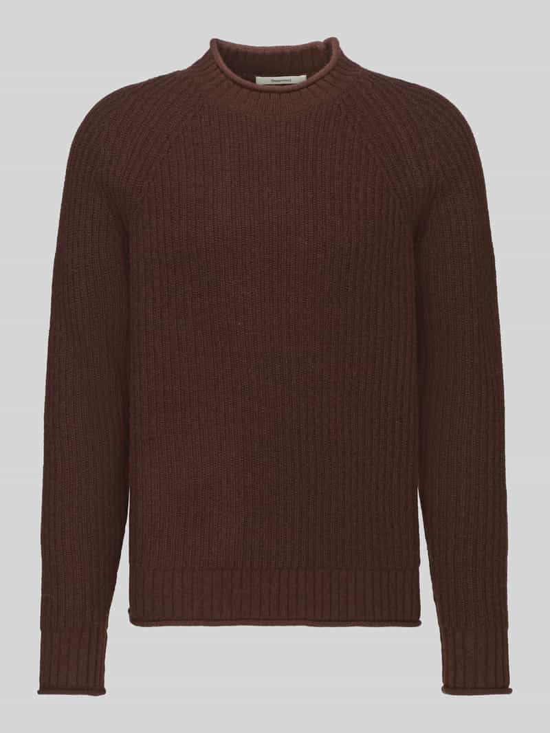 Selected Pullover met raglanmouwen van wolmix
