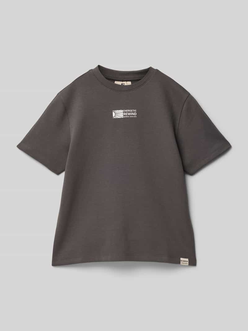 Garcia T-shirt met labelprint