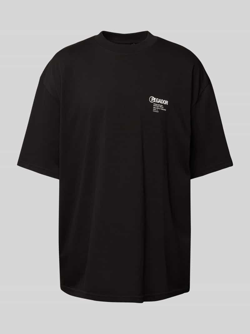 Pegador Oversized T-shirt met labelprint