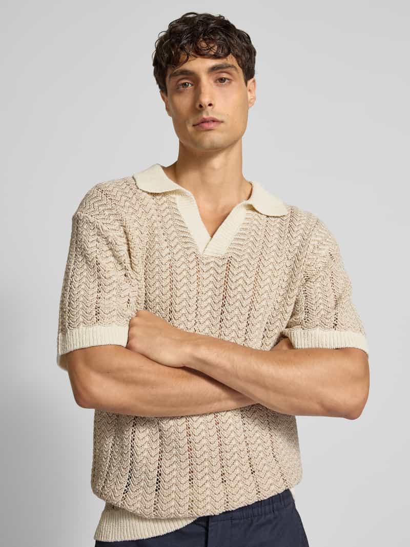 Scotch & Soda Poloshirt met V-hals