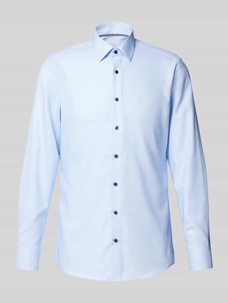 ETERNA SLIM FIT Slim fit zakelijk overhemd met kentkraag