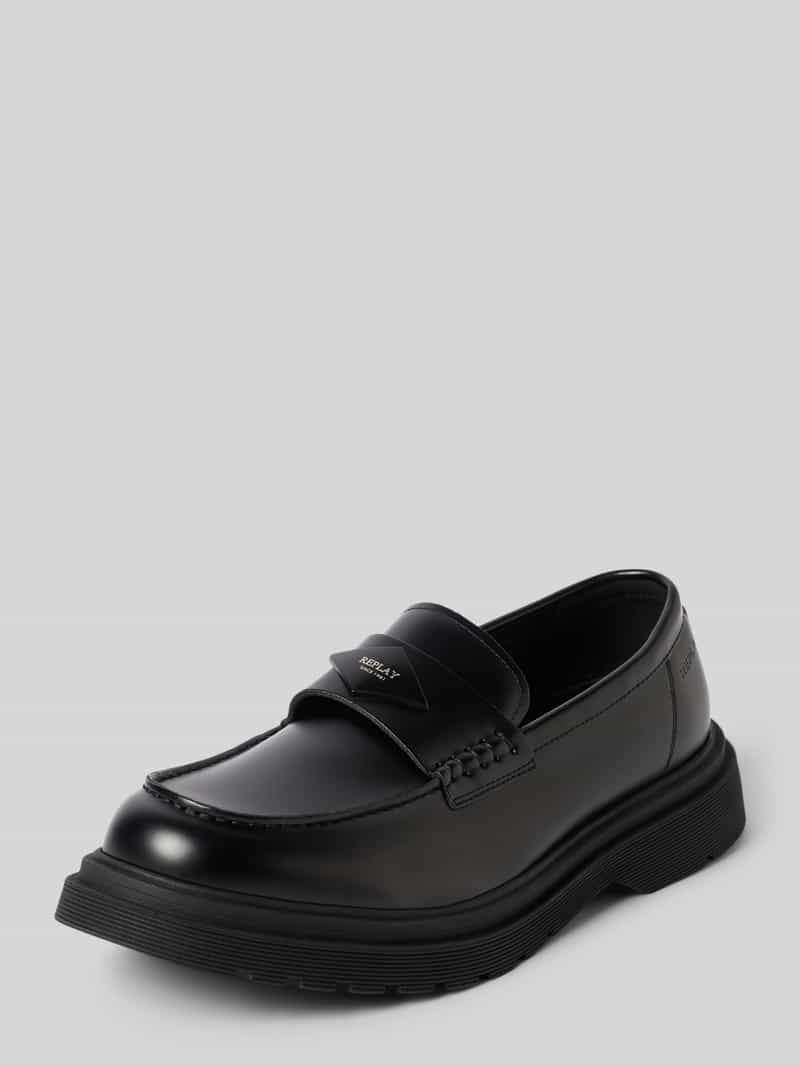 Replay Pierce Lab GMC1H C0200S - Heren vrijetijdsschoenen - C098-Black