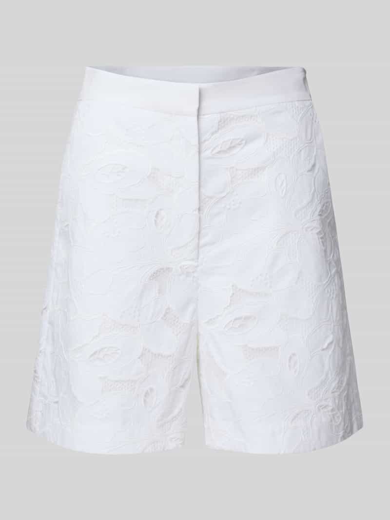 Boss Regular fit korte broek met kant model 'Tonara'