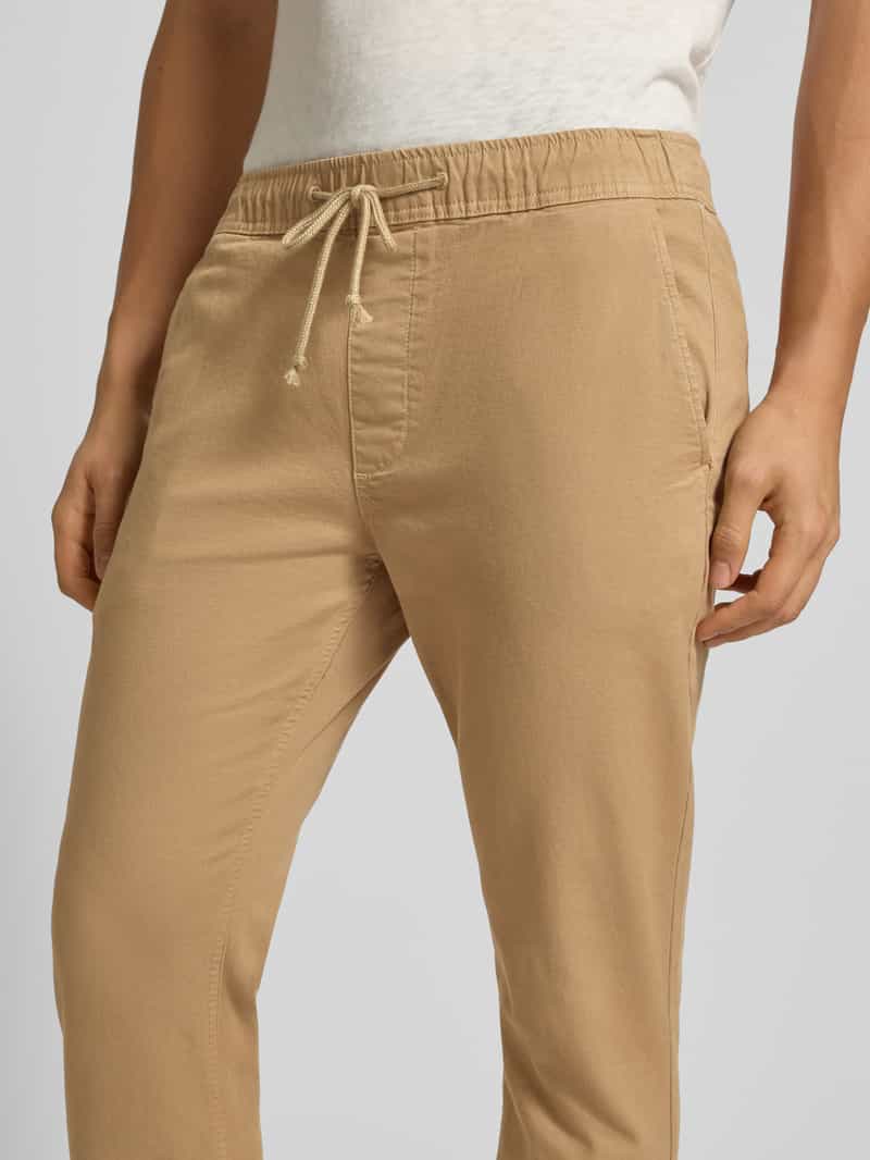 Tommy Jeans Slim fit chino van katoenmix