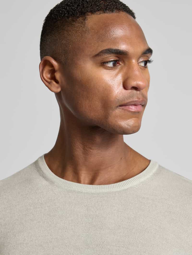 GRAN SASSO Gebreide pullover met ribboorden
