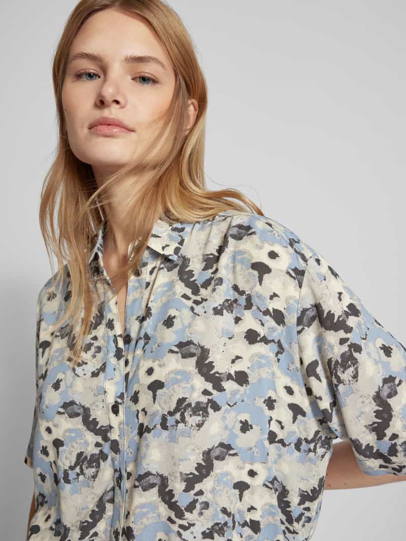 JAKE*S STUDIO WOMAN Overhemdblouse met all-over motief