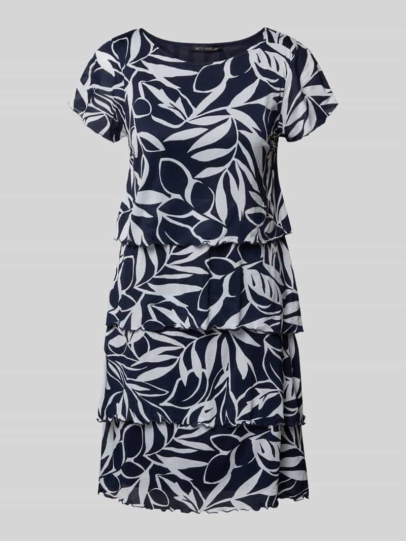 Betty Barclay Knielange jurk in laagjeslook