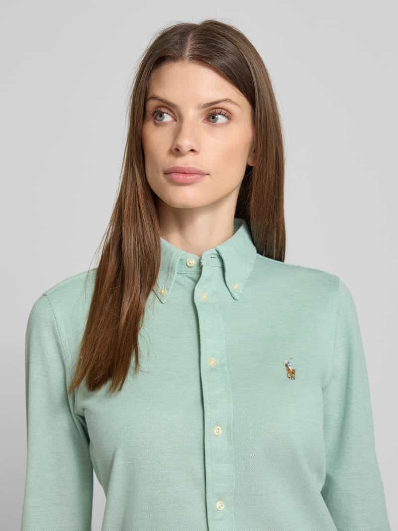 Polo Ralph Lauren Slim fit blouse met button-downkraag