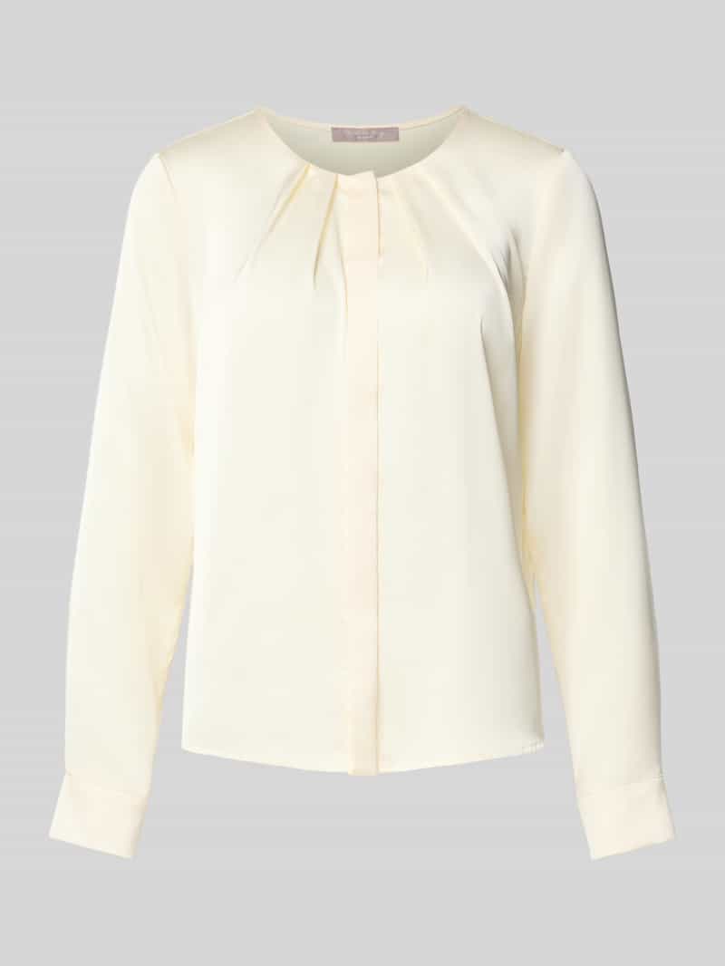 Christian Berg Woman Selection Overhemdblouse met blinde knoopsluiting