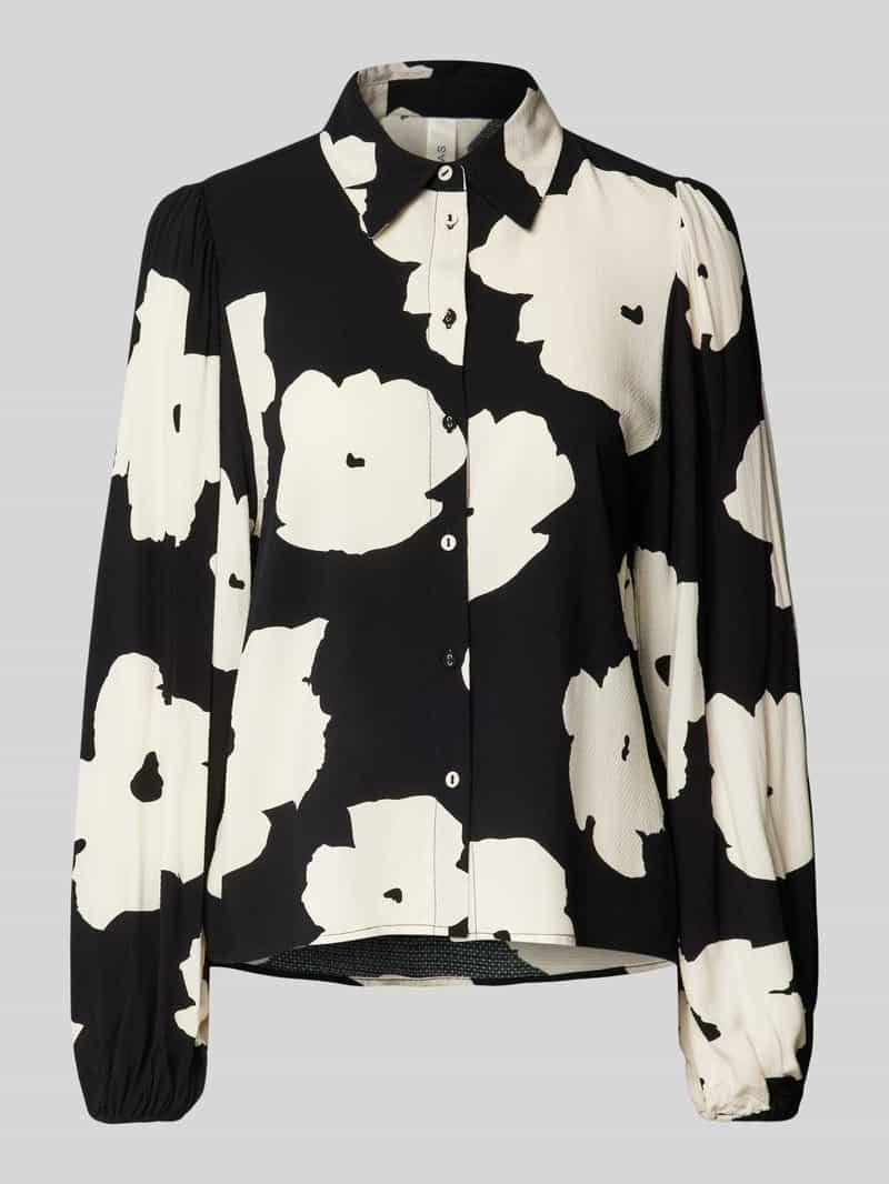 YAS Overhemdblouse met knoopsluiting