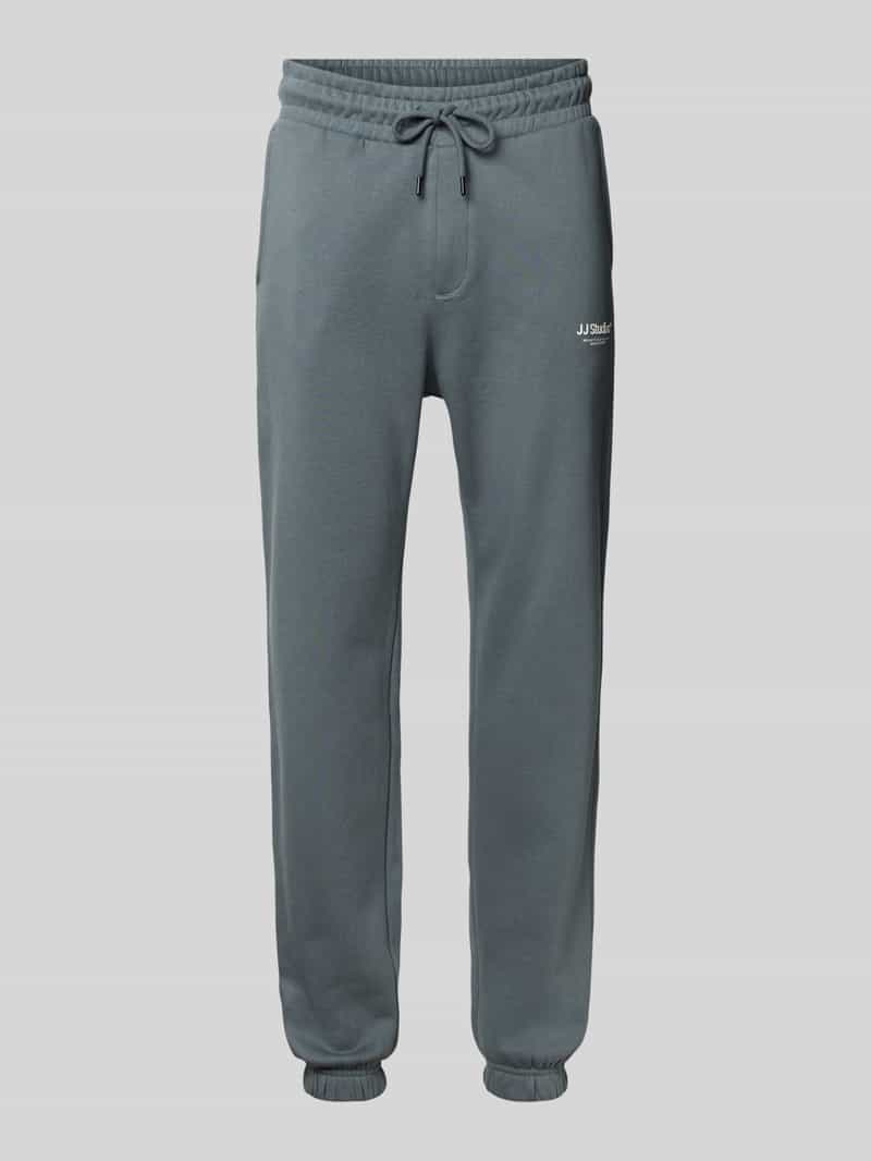 jack & jones Regular fit sweatpants met elastische band model 'KANE'