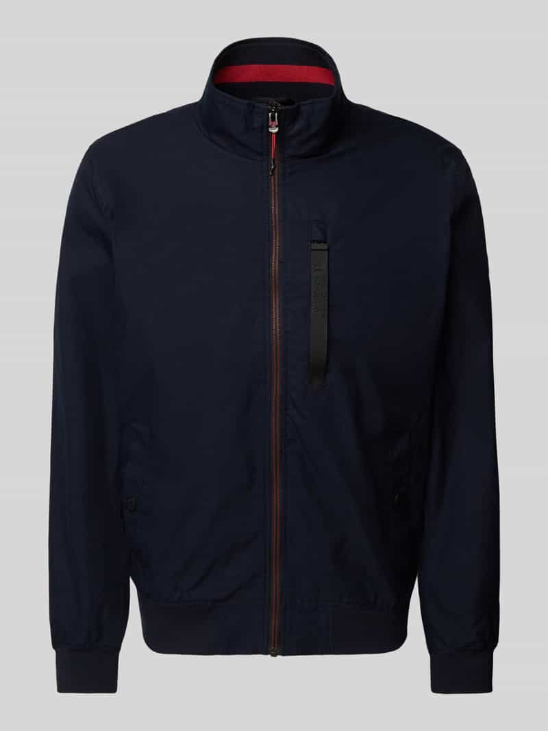 s.Oliver RED LABEL Regular fit outdoorjack met opstaande kraag en contrasterende details