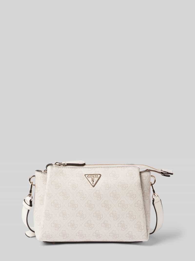 Guess Handtas met labelapplicatie model 'NOELLE'